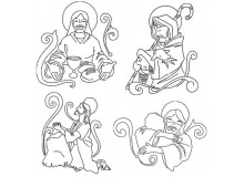 Stickserie - Moments with Jesus